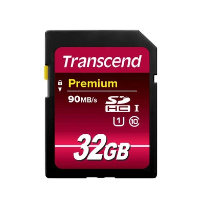 32GB Transcend High Speed SDHC Memory Card UHS Class 10 400x 60MB sec - Image 1 of 2