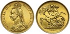 Victoria 1887 Two-Pounds, Golden Jubilee issue