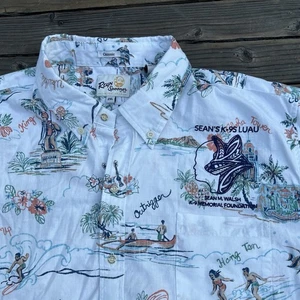 Camisa Hawaiana Reyn Spooner Para Hombre XXL 2XL Edición Limitada Sean K-9S Luau Memorial - Imagen 1 de 12