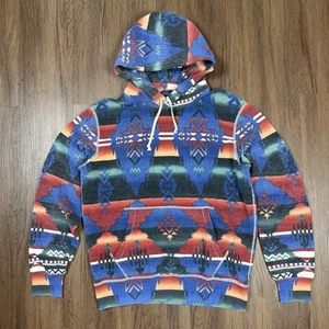 Polo Ralph Lauren Azteca Suroeste Beacon Polar Sudadera con Capucha Serape Talla Mediana - Imagen 1 de 5
