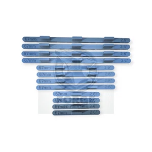 Parallel Track Tools Model Railway New Multi Track 12 Pack Grey 67mm OO/HO Gauge - Picture 1 of 6