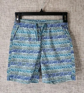 QUIKSILVER Larkspur Taxer Youth Swim Shorts Size Small 10 Blue Unlined NWT - Picture 1 of 12