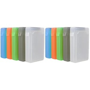 2 Count Hard Disk Protection Box Travel Protective Case Drive Storage - Afbeelding 1 van 12