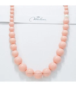 Collana Miluna Donna Terra E Mare in Corallo Perla PCL5077 - Imagen 1 de 1