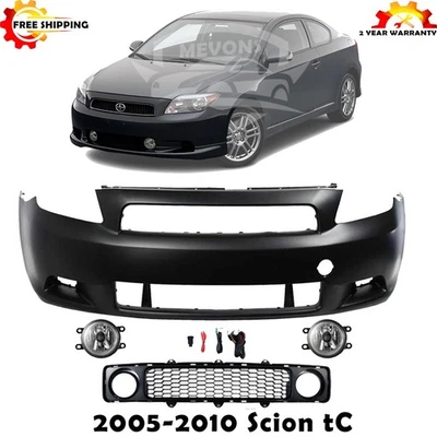 Kit de montaje de cubierta de parachoques delantero fascia y rejilla inferior para Scion tC 2005-2010 Foto 1 de 4