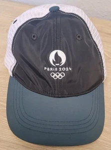 Gorra de malla olímpica Paris 2024 correa ajustable oficial auténtica pequeña 53-54 - Imagen 1 de 4
