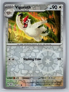 Vigoroth #146/191 SV08: Surging Sparks Reverse Holo Common - Pokemon Cards G30 - Picture 1 of 2