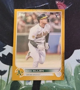 2022 Topps Update Series - Nick Allen #US117 Gold Foil (RC) - Bild 1 von 2