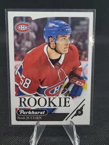 2018-19 Upper Deck Parkhurst #345 Noah Juulsen Rookie RC Montreal Canadiens - Picture 1 of 2