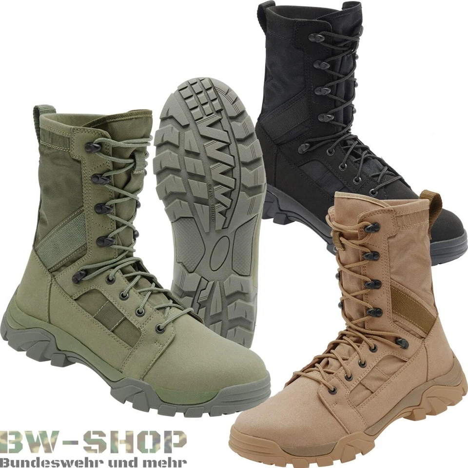 BOTAS DE TRABAJO BRANDIT DEFENSE BOOT EJÉRCITO TÁCTICAS BOTAS DE EXTERIOR BOTAS DE COMBATE - Imagen 1 de 1