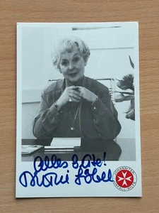 Tarjeta de autógrafo Bruni Löbel original firmada #8378 - Imagen 1 de 1
