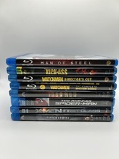 Menge 8 Marvel und DC Superheldenfilme Blu-ray Superman Spider-Man X-Men & mehr