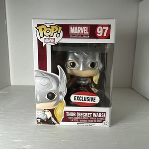 Funko POP Lady Thor Secret Wars 97 Jane Foster Marvel Collector Corps Exclusive - Picture 1 of 6