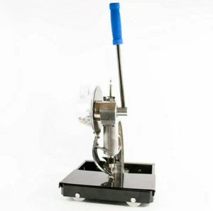 Macchina occhielli striscione semiautomatica + 1000 occhielli stampa vinile PVC, 10 mm - Foto 1 di 2