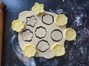 Blumen Thema Ausstecher/Keks/Fondant Set/Play Doh Set 2 - Bild 1 von 4