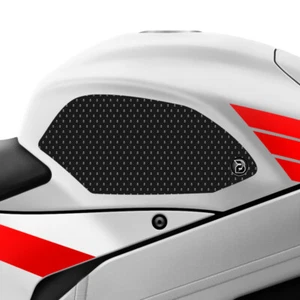 BLOQ Motorcycle Fuel Tank Grips For APRILIA RSV4 (2008-2020) - BLACK - Picture 1 of 6