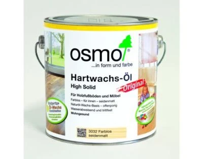 OSMO Hartwachs-Öl Original farblos High solid Bodenöl Naturöl Wachs - Bild 1 von 4