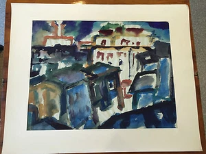 Karlsruher Künstlerin Maria Helwig - Aquarell - Florenz - Picture 1 of 2