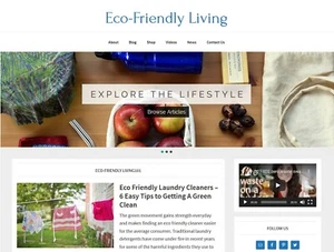* Eco-Friendly Green Living Website * affiliate product blog AUTO POSTS - Picture 1 of 5
