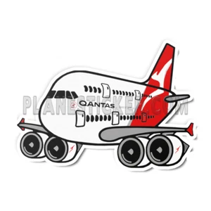 Qantas Airbus A380 Magnet - Picture 1 of 2