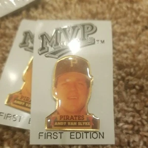 Andy van slyke lapel pin mlb pin baseball player mvp set - Picture 1 of 1