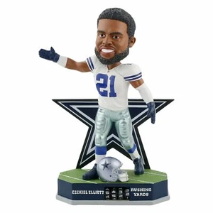 Ezekiel Elliott Dallas Cowboys Fantasy Football Rushing Yards Bobblehead NFL - Picture 1 of 1