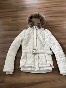 warme Winterjacke Steppjacke Damen GR. S Marke Edc Esprit,weiß - Bild 1 von 10