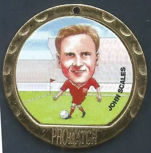 PROMATCH MEDALLIONS 1997-PREMIER LEAGUE COIN/MEDAL-LIVERPOOL-JOHN SCALES - Bild 1 von 1