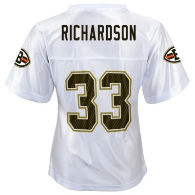 Camiseta deportiva blanca réplica Trent Richardson NFL Cleveland Browns niñas jóvenes XS-XL Foto 1 de 2