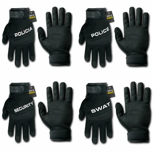 RapDom Gloves Digital Leather Police Policia Security SWAT Driving Tactical - Bild 1 von 10
