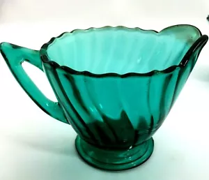 Jeanette Glas Ultramarin Milchkännchen Swirl Petal Swirl - Bild 1 von 4