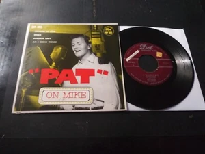 Pat Boone "Pat" On Mike VG++ Original 45RPM Dot DEP1053 Record & Pic Sleeve 1957 - Picture 1 of 5