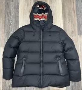 Pendleton Down Puffer Jacket Women’s Size XL Black Jacket - Picture 1 of 12