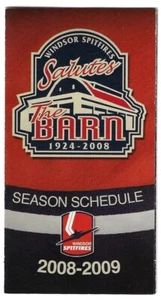 Windsor Spitfires 2008-09 ¡Horario de hockey OHL!! Chrysler Windsor y Essex County - Imagen 1 de 1