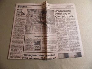 The Lincoln Star Sports Section / September 23 1988 / Olympics / Free USA Ship - Picture 1 of 2