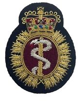 Canadian Forces CFMS Medical Services Officers Cap Badge Bullion