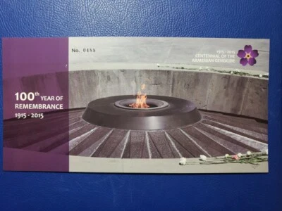 LEBANON 2015 SC# 703 CENTENNIAL ARMENIAN GENOCIDE 100TH YEAR OF REMEMBRANCE FDC - Image 1 of 4