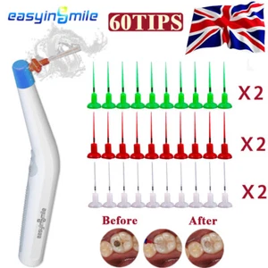 Dental Root Canal Sonic Irrigator Activator 60 PCS Endo Tips Endodontic Cleaning - Picture 1 of 13