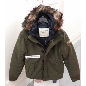 ABERCROMBIE & FITCH LAKE ROAD PARKA 2-in-1 JACKE OLIVGRÜN HERREN GRÖSSE MEDIUM - Bild 1 von 10