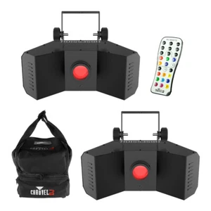 Chauvet Obsession Gobo Flower LED Effect Light Bundle DJ Disco Lighting - Picture 1 of 5