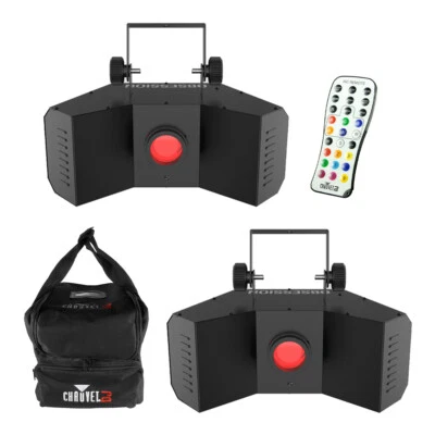 Chauvet Obsession Gobo Flower LED Effect Light Bundle DJ Disco Lighting - Image 1 of 4