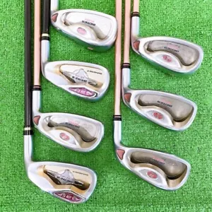 Ladies Honma BERES IE-01 & ML502 Iron Set 5-10 Sw 7pc ARMRQ 40 2S Graphite Women - Picture 1 of 12