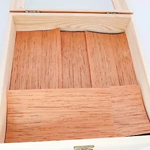 Spanische Zedernblätter für Humidor, spanische Zedernholz Furnierholz Holzstreifen... - Bild 1 von 6
