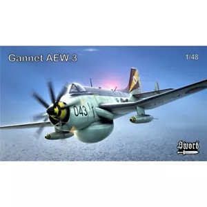 Fairey Gannet AEW.3, British Navy Early Warning (1/48 model kit, Sword 48014) - Picture 1 of 9