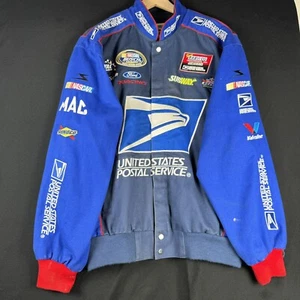 Vintage United States Postal Service Nascar Racing Jacket Adult Small VTG B184 - Picture 1 of 9