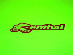KX KXF RM RMZ YZ YZF CR CRF 50 65 80 85 100 125 250 RED RENTHAL STICKER DECAL - Bild 1 von 1