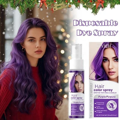 Einwegfarbstoff Spray, Haarfarbe Spray, Schnelle Temporäre Haarfarbstoff Y7U6 - Bild 1 von 4