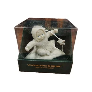 SNOWBABIES JONGLIEREN STERNE AM HIMMEL WEIHNACHTSSCHMUCK ABTEILUNG 56 68675 - Bild 1 von 6