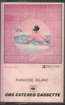 Lake Paradise Island cassette Spain Cbs 1979 cassette white shell with orange - Image 1 of 2
