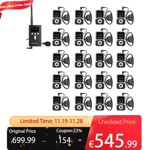 Retekess T130S Upgrade Tour Guide Audio System (1 Transmitter 20 Receivers) - Bild 1 von 8